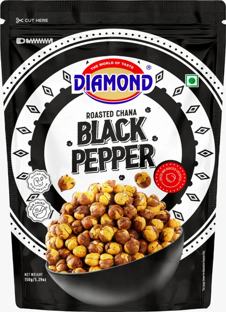 Black Pepper Roasted Chana